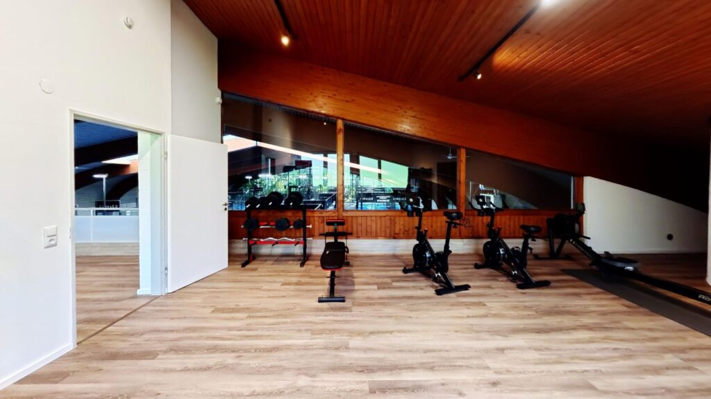 Fitnessbereich im Padel Quartier Ganderkesee